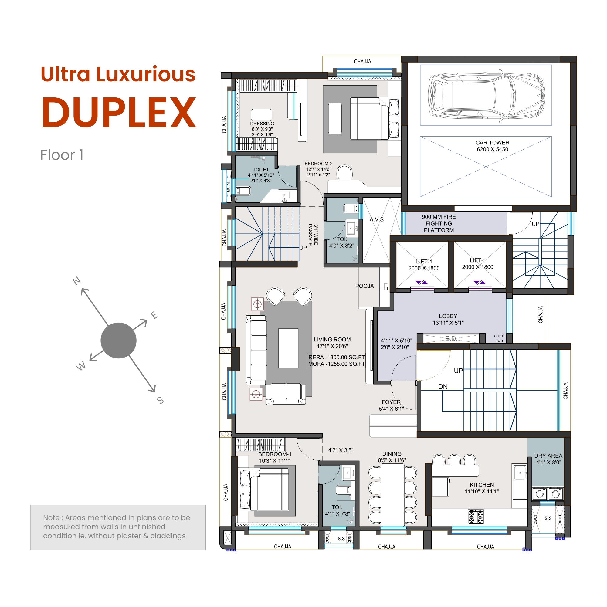 Ultra Luxurious Duplex at Saffron by Buildarch-GP